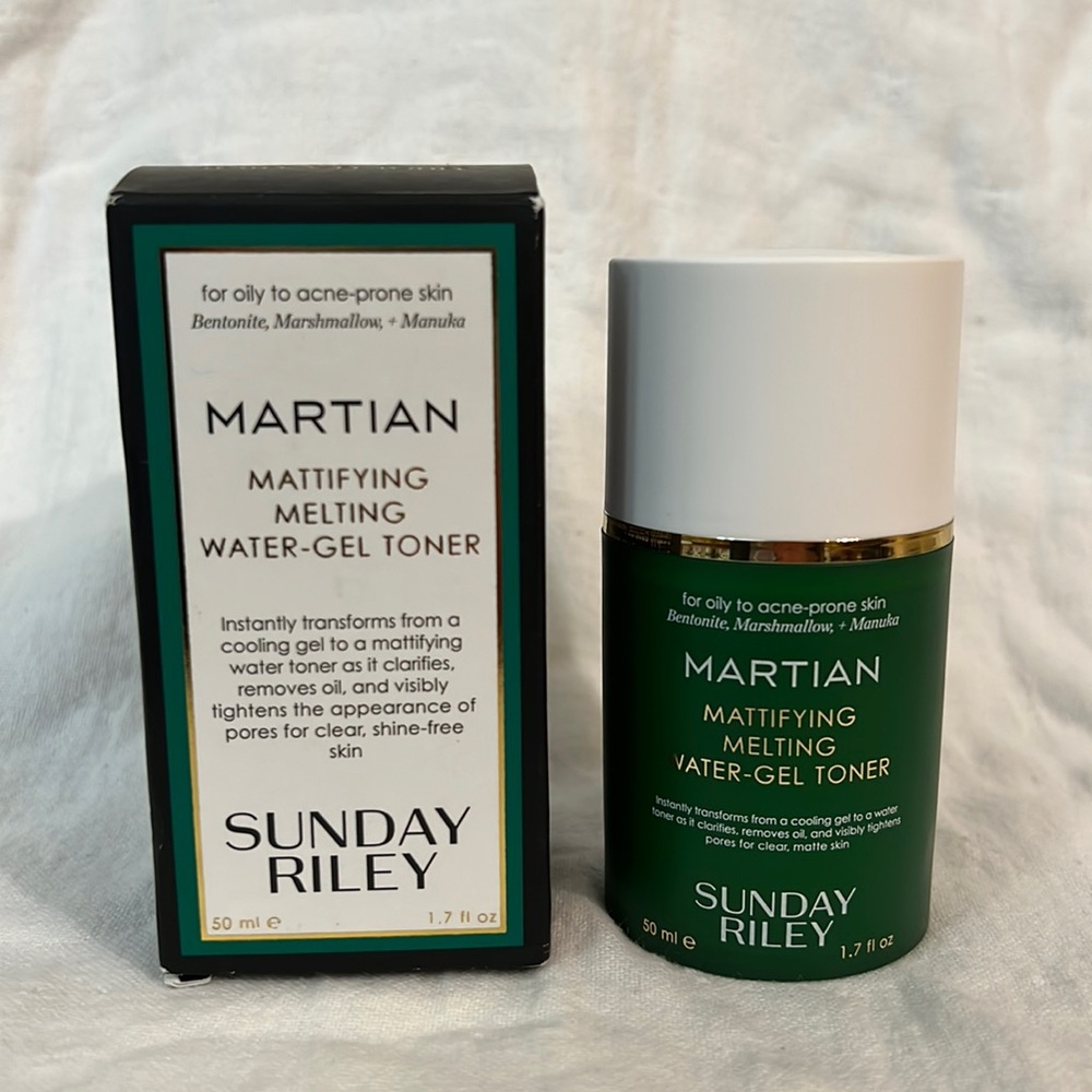 NIB/NWT Sunday Riley The Martian Mattefying Toner 1.7 fL oz